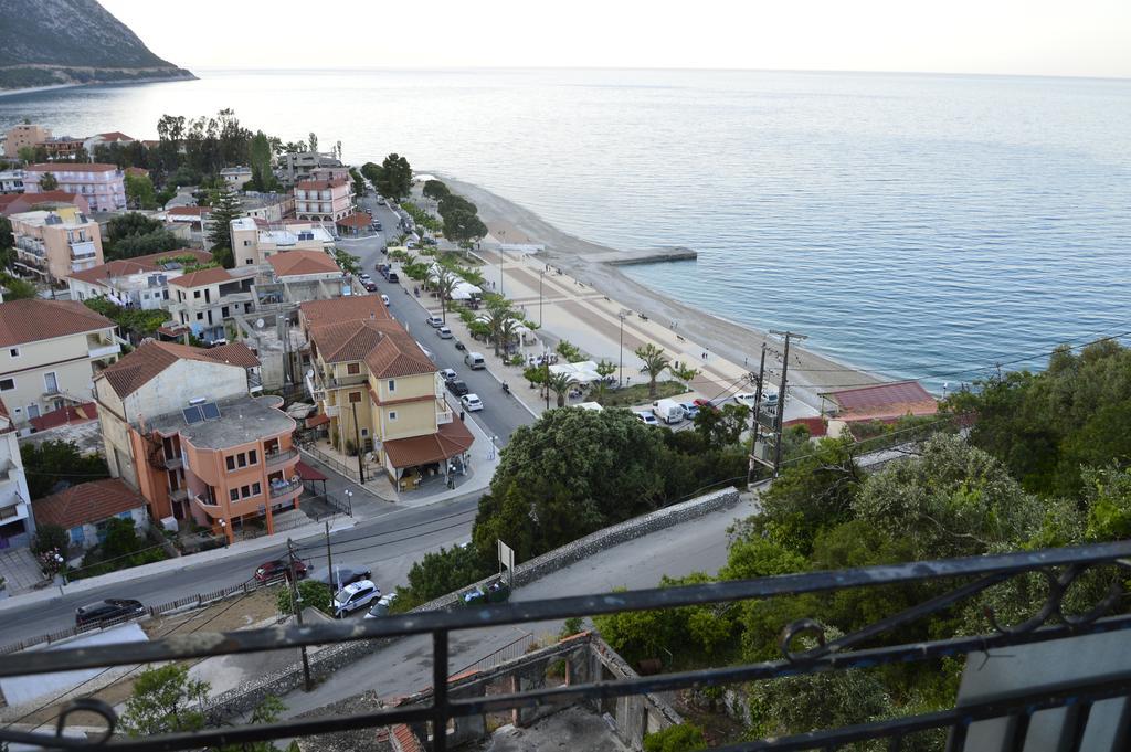 Poros Highest Hill & Sea View! Lägenhet Exteriör bild